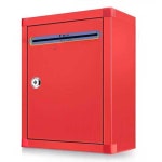 무인택배함 주택 문앞 상가 우편함 전원주택 잠금 소형 로즈골드 : 인더스팜