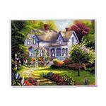 풍경 보석십자수 저택 숲속 시리즈 DIY 40x50 ssu050 : 핑크미K
