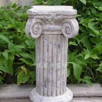 석탑 야외 장식품 조형물 가든 일본식 마당 조경 장식 조명 A. 백인 나이 큰 크기 : 달팽이나라