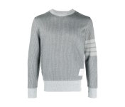 톰브라운 4 바 크루 넥 스웨트셔츠 Med Gray MJT429A J0142 035 : 벨르하니