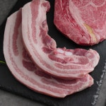 동산축산 국내산 한돈 파티 세트 삼겹살 목살 등갈비 600g : 동산한우축산