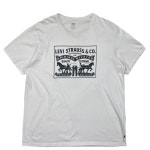 LEVIS 시그니처 로고 반팔 XL : 187G A R A G E