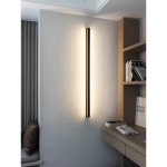 일자 벽등 갤러리 침실 라인 조명 LED 모던 슬림 램프 1. L600xW30xH40mm 따뜻한 빛 : 다온주니마켓