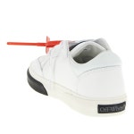 오프화이트 해머드 가죽 로우 벌칸라이즈 스니커즈 OMIA293C99LEA0020110 0110 : 어도어럭스