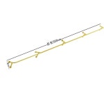 고정식 옷걸이 철제 옷가게 의류매장 파이프 : 파워셀-K