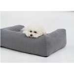 고양이 그레이 화이트 방석 쿠션 catcushion 동물병원 : BN마켓