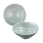 돌산멜라민(DS-5903) M플라워 내추럴우동기 13호 : 그릇왕