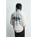 [국내] 자라 남성 ZARA 콤비 프린트 티셔츠 - 스크래치 화이트 4374/330/251 Men 3359015 : 리즌투바이