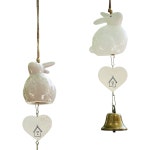 도자기 토끼 인테리어소품 현관 풍경 인테리어종 : 득템스테이션