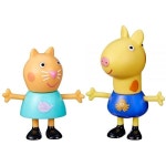 정품++ Peppa Pig 페파피그 Toys Best Friends 에밀리 코끼리와 프레디 폭스 2팩, 7.6cm(3인치) 스케일 : 잇위너