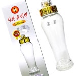 금강샤론 유리병 1000ml 이중캡 담금주 과실주 약주 술병 인삼주 산삼주 유리공병 밀폐 : 지오커머스