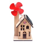 대체에너지의 전기에너지 변환 태양전지 미니 풍차집 만들기 1인용 논리적사고 : 팩토리존