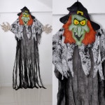 할로윈 장식 커튼 소형 마귀할멈 파티 인테리어 장식품 다채로운 적당한 사이즈 : 열두번째