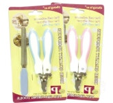 담DA샵 그루밍 다듬기 논슬립손잡이 반려동물 발톱가위갈이세트M 핑크 : 담다추천샵