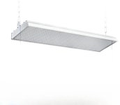 실내 체육관 조명 탁구장 눈부심방지 작업장 배전등 대형 600x285mm 매달림 100W : 바이어스상사