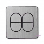 제이 중형 전기 티타늄 스위치 4구 전등 1로 2개용 상가 주택 아파트 진흥 배선기구ab : 핑크미M