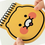 춘식이 얼굴 수첩 100개입 영어 다이어리 플래너 : 블루문컴퍼니