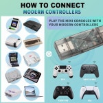 인텍게이밍 무선 컨트롤러 어댑터 닌텐도 레트로 게임기 호환 G7326 : 엄마직구1