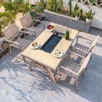 DIPYLON 야외 바베큐 테이블 의자 정원 펜션 마당 A : 디필론