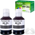 GI21 프린터 잉크 캐논 리필 병 키트 PIXMA G4270 G3260 G2260 G1220 G3270 G1230 G2270 잉크젯 프린터용 170ml 블랙 2팩 : 양우석전