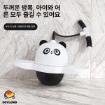 팬더 밸런스 점프볼 운동 피트니스 바운싱 야외 공 핑크 화이트판다 업그레이드 논슬립 : 든든픽