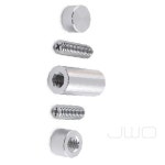 웍스큐 AL 훅 3단 옵션선택 15x100mm 파이프부속 50mm후크 : 제이웍스큐