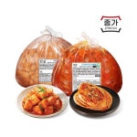 종가집 태백 포기김치 5kg + 깍두기 5kg 세트 : 씨유니마켓