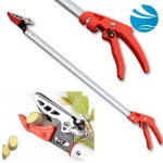 고지 전지 가위 1M 장대 장대톱 고지톱 헤드 전정가위 가지치기 전지가위+고지톱 고지가위 전동 전지톱 장대 : 씨유니마켓