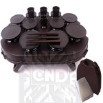 휴대용 제기 23P 제사제기세트 성묘용휴대용제기세트 제사목기 제사식기 재기그릇 휴대용제기세트 간편 : 씨유니마켓