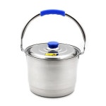 한양 스텐 미니들통 6.5L 220x190mm 육수통 곰솥 빨래솥 : 씨유니마켓