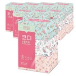 코디 뉴플라워 미용티슈 250매X3입 8팩 : 씨유니마켓