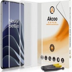 OnePlus 10 Pro용 무광 스크린 보호 필름, UV 강화 유리 세트 - 2개입, 눈부심 방지, 지문 9H 스크래치 부드럽고 민감한 터치 : 엠제이컴퍼니4A