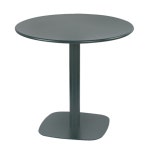 2인 4인용 카페같은 거실 다이닝 800 사이즈 화이트 원형 식탁 테이블 자취방 : 구스상회