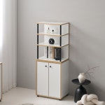 선반포함 600 미니 협탁 겸용 틈새 인테리어 수납장 세트 오픈형장식장 고급 : 구스상회