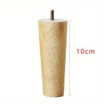 의자 다리 부속 부품 가구 테이블 소파 교체 침대 식탁 카페 책상 바퀴 볼트 받침 커버 높이조절 4Pcs 1015cm 스핀 드라이 단단한 나무 캐비닛... 