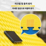 태권도매트 충격흡수 층간소음 주짓수 훈련 체육관매트 파이브드로우 패턴 옐로우블랙 1mx1mx3cm : 끌링글로벌