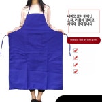 액화 액체 질소 보존 저장 저온 주입부 축산 인공수정 블루 앞치마 1개 : 베어스하우스