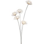 거실 장스탠드 조명 부엌용 무드등 스테인레스 스탠드 민들레 3등 LED 램프 : 하우스엘1