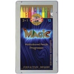 코히누어 8772012004PL 세트 우드리스 컬러 매직 연필 8772 12개 : 신나라2호