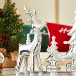 [모던하우스] 세라믹 디어 위드 트리 L 실버 : 모던하우스몰