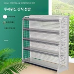행사 매대 선반 약국 가판대 이동식 수납장 마트 행사매대 간식 가로 60x30 세로x80 높이x4단 [블랙] 블랙 60x30x80 오층 평판 : 세빛상회