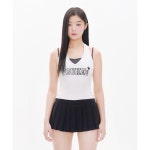 매장정품 유희 YOUHEE PLEATS MINI DRESS WHITE YHOPFB003WH 185012 : 브랜드위시