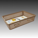 튼튼한 스토리 바구니 수납 브라운 유용한 공간 모델3 가정용 대형 : 여기상사