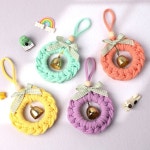 아트랄라 양말목 공예 러블리 도어벨만들기 DIY키트 업사이클링 : ARTLALA 아트랄라