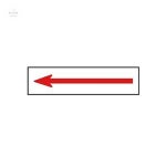 화살표 안내표지판 180x45 초소형 방향 안내판 나야나샵 : 나야나샵