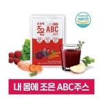 농업회사법인주식회사조은 abc 착즙주스 국내산 사과비트당근사용 주스 60포 90포 100ml 60개 식사 외식 한식 분식 즉석요리 간편요리... 