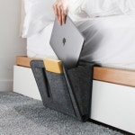 수납 용품 정리 침대 공간활용 펠트 사이드 조직 효율성 편리 : 여기상사