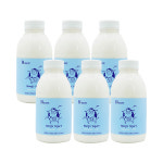 제주지헌목장 홍스요구르트 무슈가 500ml 6개 (제주직송 1등급 원유) : 푸드큐레이터