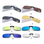 렌즈 클립 온 선글라스 근시 C 야간 투 시경 D E B 안경 tye BL : 테즈샵