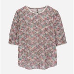 써스데이아일랜드 [여성]플라워 패턴 자수 블라우스(T256MBL145W) : 롯데백화점 잠실점